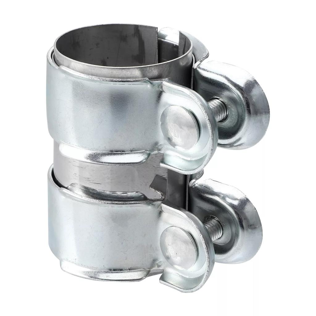 63mm 724708609180 Exhaust Pipe Tube Joiner Connector Sleeve Clamp 95mm Stainless Steel Exhausts Clamps Car Accessories