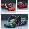 1:32 Alloy Diecast 720S Toys Cars Models with Light Music Miniature Sports Car Wheel Pull Back Vehicles for Child Festival Gifts