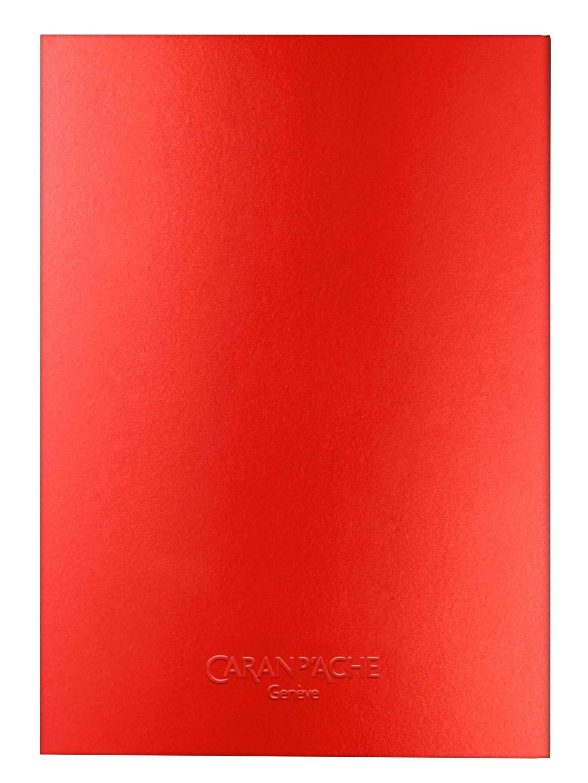 

CARAN Caran Notebook 849 Color Matte X Red A5 Official Import D ACHE d Ache 0454-411