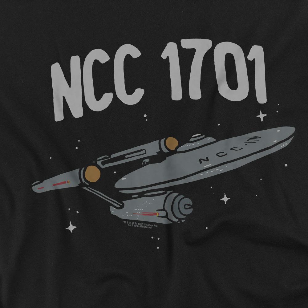 STAR TREK Mens The First Enterprise T-Shirt