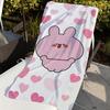 Cartoon A-Asamimichan Schattige Handdoek Zacht Zwembad Cadeau Voor Reizen Sportschool Douche Kamperen Sneldrogend Sport Grote Strandhanddoeken