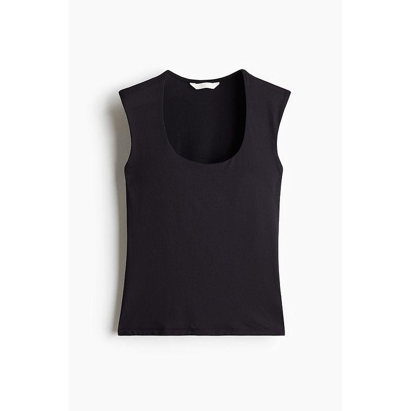 

HM 2025 Summer New Women clothes Fine Fiber Vest 1293219