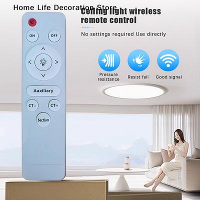 New Infrared Remote Control Stepless Dimmer LED Fan Lamp Living Ceiling Room For Light Ceiling Light Floodlight Remote Control