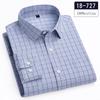 Luxury Hight Qulity 100%Cotton Long-sleeve Shirts for Men Slim Fit Casual Plaid Shirt Houndstooth Office Clothes Elegant Tops