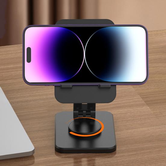 Mobile Phone Holder 360 Holder Height Adjustable Impact-Resistant Ratchet Sound Degree Anti-Shaking Phone For Home