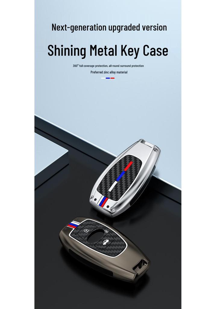 Subaru Key Case for 2024 Forester, Outback, XV, Legacy - Metal Key Shell & Buckle