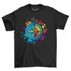 Compass Dripping Paint Effect - Find Your True North in Style! Funny T-shirt, Un