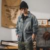 Men's Autumn 2024 Vintage Denim Workwear Jacket - Classic, Cool, Tough Style