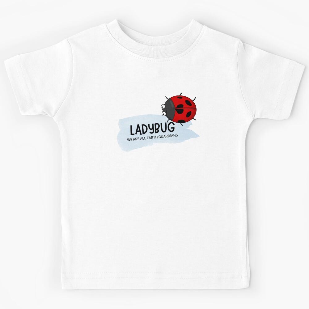 Ladybug - We are all earth guardians. Kids T-Shirt 130