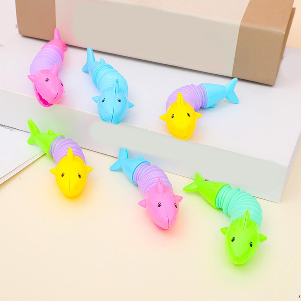 Dinosaur Shark Stretch Squeeze Toy For Stress Relief Hand Exercise Sensory Fidget Stress Ball Anxiety Relief Kids Adults