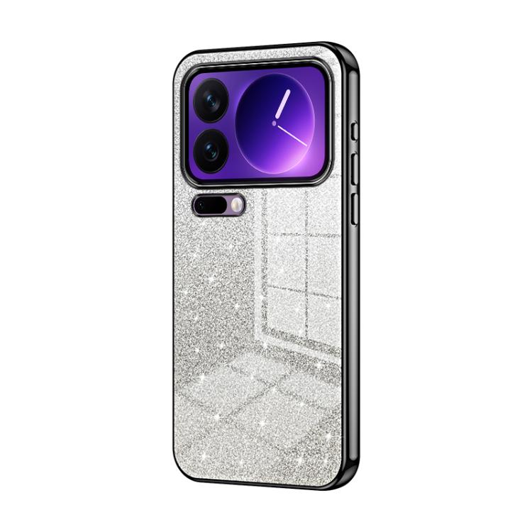 Gradient Glitter Powder Electroplated Phone Case