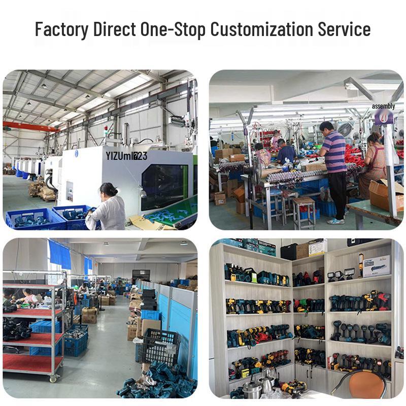 45N High-Power Lithium Electric Drill: Cordless Impact Drill for Fastening and Household Projects