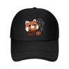 Forgetful Red Panda Baseball Cap Beach Bag Luxury Unisex Hat Hat Beach Ball Cap Womens Beach Outlet Unisexs