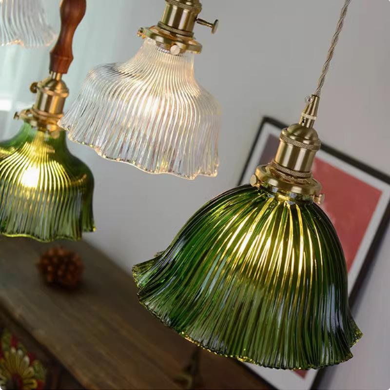 Modern Glass Chandeliers Lighting bedroom Decor Dining Room LED Pendant Light Kitchen Fixture Hanging Lamp Restaurant Bar Lustre