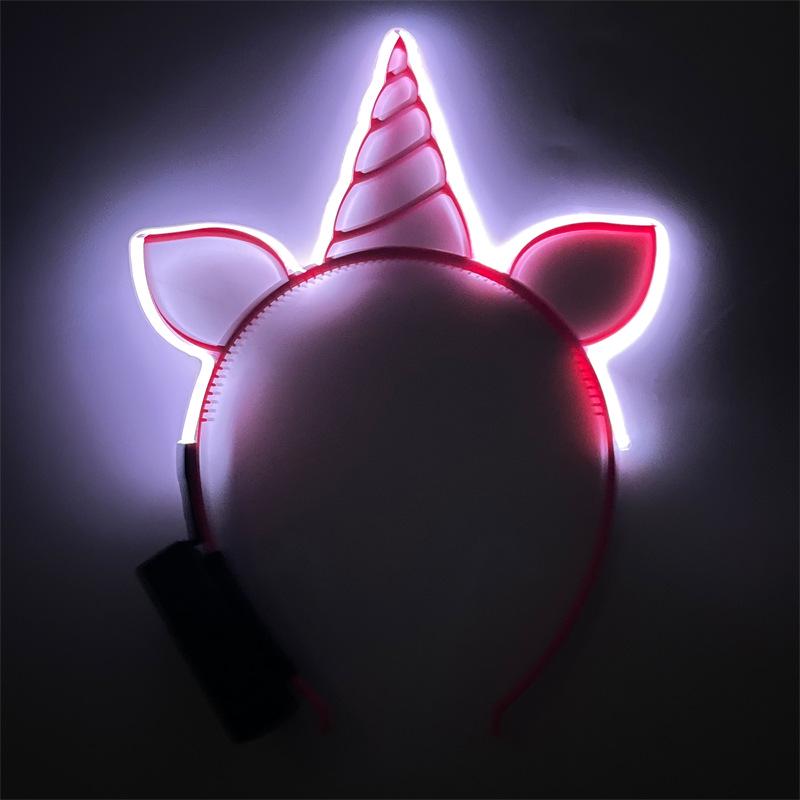 Illuminated Cat Ear Headband for Parties and Events