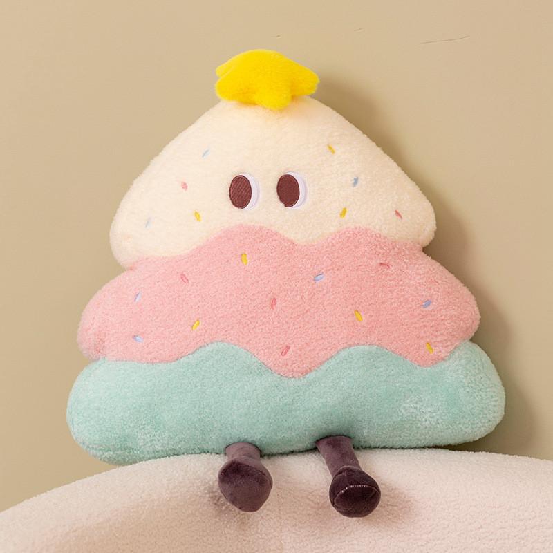 Cartoon Cream Cake Tree Plush Toy Plant Doll Childrens Gift Home Decorations