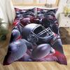 Boxen Königin Bettbezug Gamer Wettbewerbs Sport Bettwäsche Set Galaxie Hell Bunt Steppdeckenbezug Polyester Bettdeckenbezug