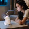 5 In 1 Auto-induction Wireless Induction Speaker 8 Mode RGB Lights HIFI Sound Portable Phone Holder