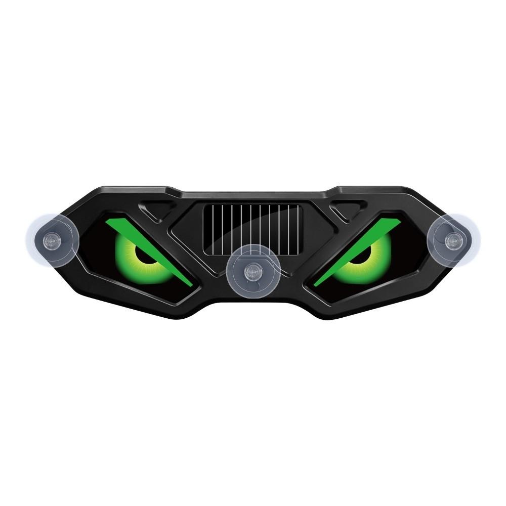 Dynamiczny Wyświetlacz Słoneczne LED Oczy Diabła Światła Samochodowe Zasilane Słońcem Samochodowe Światło Ostrzegawcze Szyba