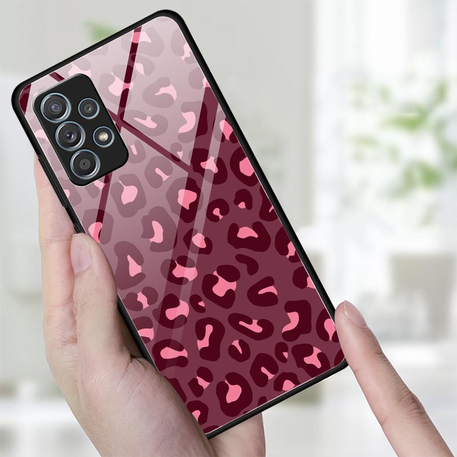 Phone Cover Case for Samsung Galaxy A12 A10 A36 A71 A56 A35 A25 A13 A20 A21 A06 A51 A52 A16 A02 A73 A34 A15 A50 A14 A30 Leopard