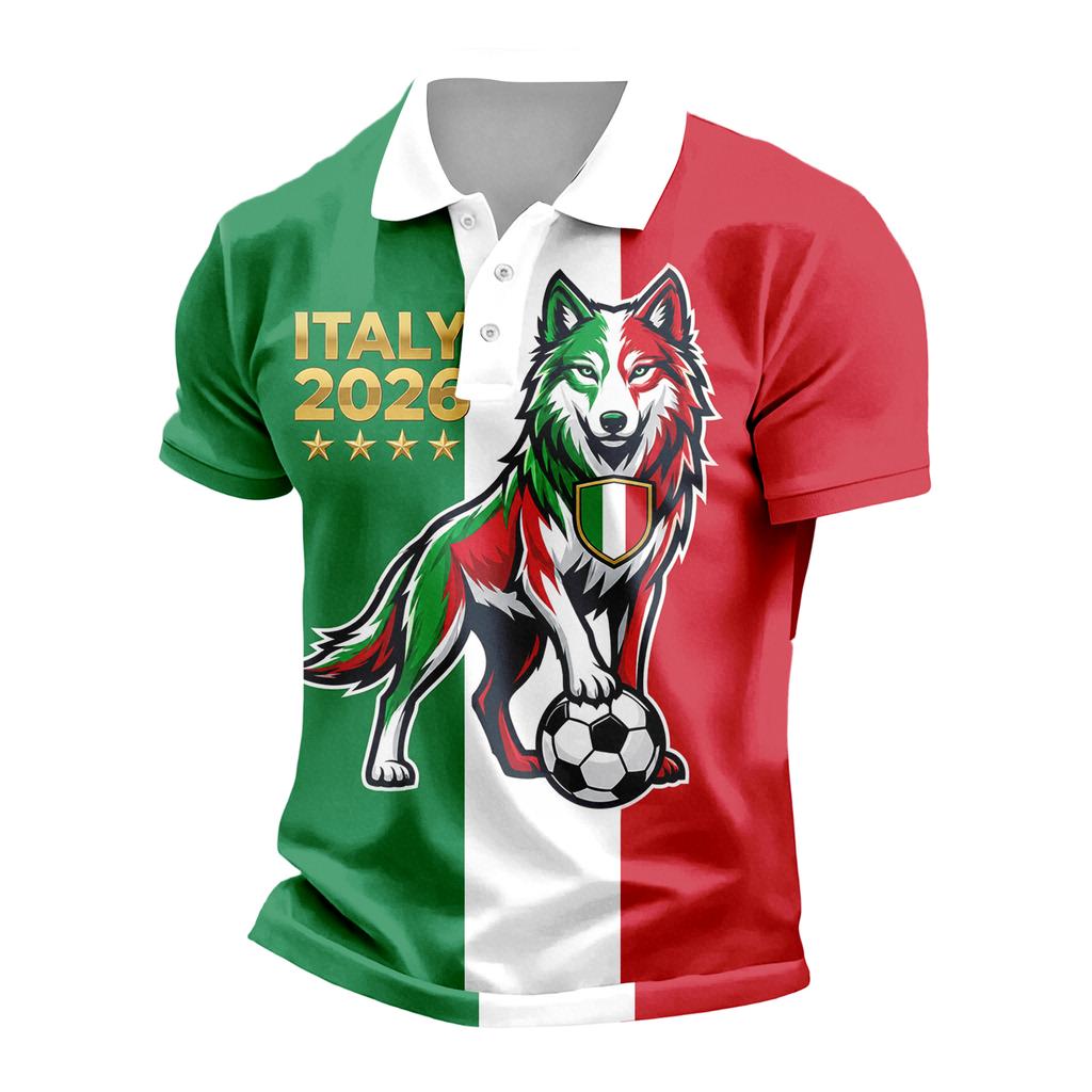 Men's Casual Polo Shirt Short Sleeve Striped Color Block Patterned Lightweight Breathable Fabric Classic Fit Button Collar