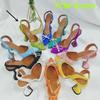 2025 Satin High Heels Women'S Bow Sexy Rhinestone Pointe Women'S Shoe Wine Glass Everything Stylish