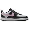 Nike Court Vision Low Next Nature Preto Branco Rosa Espuma Tênis Femininos DH3158-008