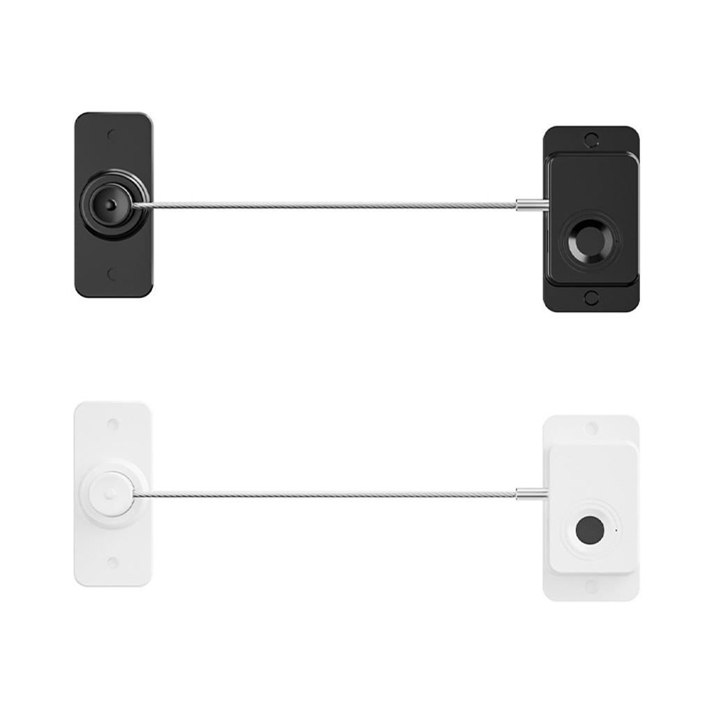 ABS Biometric Fingerprint Lock For Drawers Valuables With Ease Multi Functional Refrigerator Lock