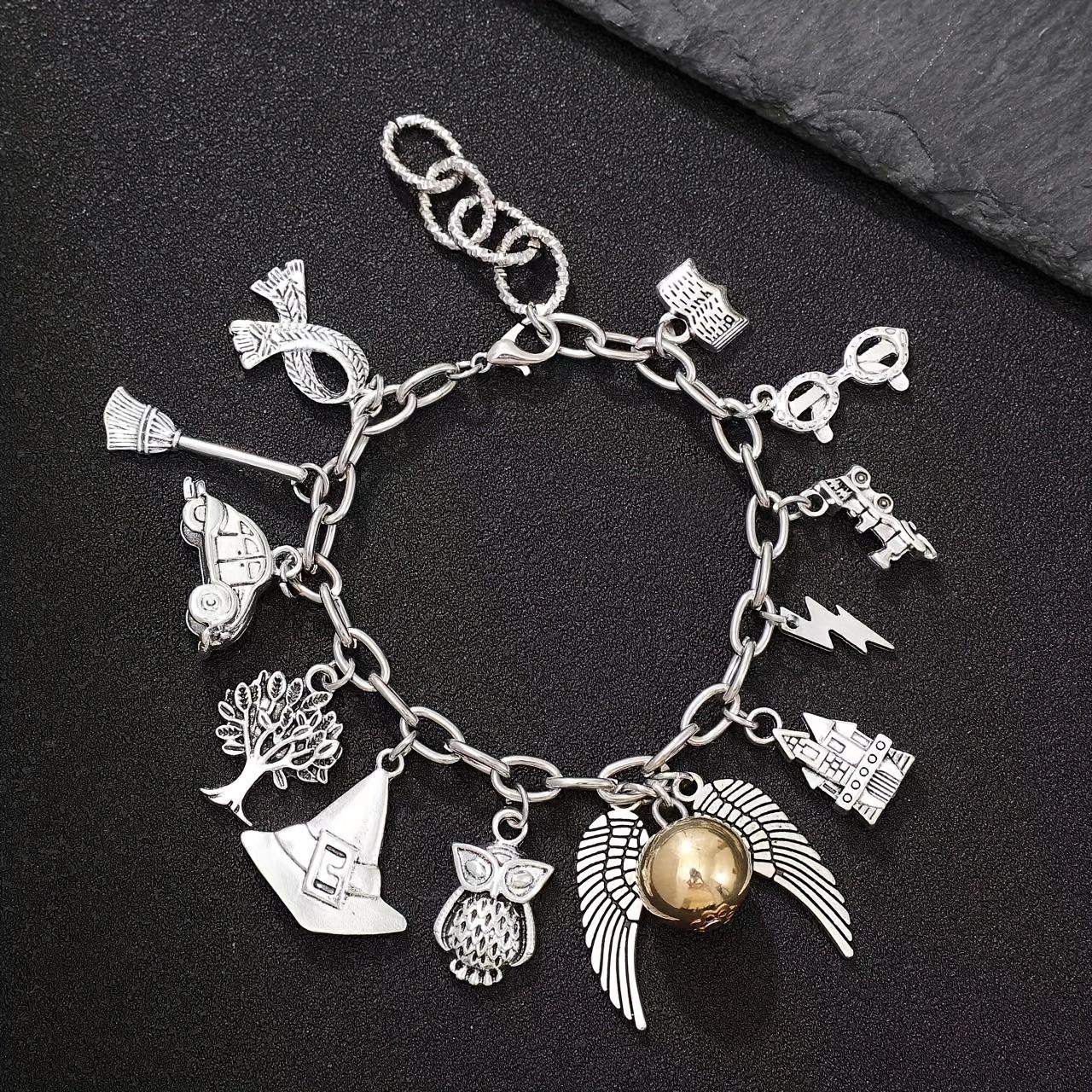 

JYL TS Bracelet Harry Potter Movie Peripheral Design Feng Shui Fantasy & Luck T13 темно-голубой
