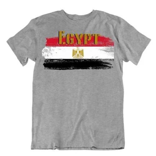Egyptian Flag T-Shirt City Map Eagle Of Saladin Large Special Jersey L
