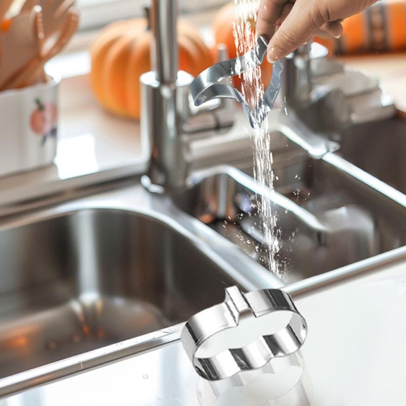 6Pcs Cookie Cutter Stainless Steel Cookie Molds Biscuit Cutter Pastry Cutter Baking Tool For Cookie Dessert Cake Baking