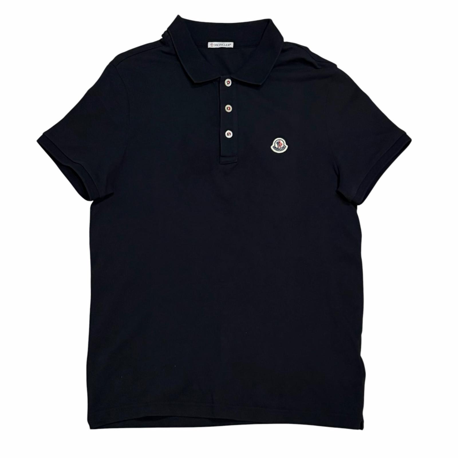 Used MONCLER G10918A7070084556Polo shirt Dark navy mens