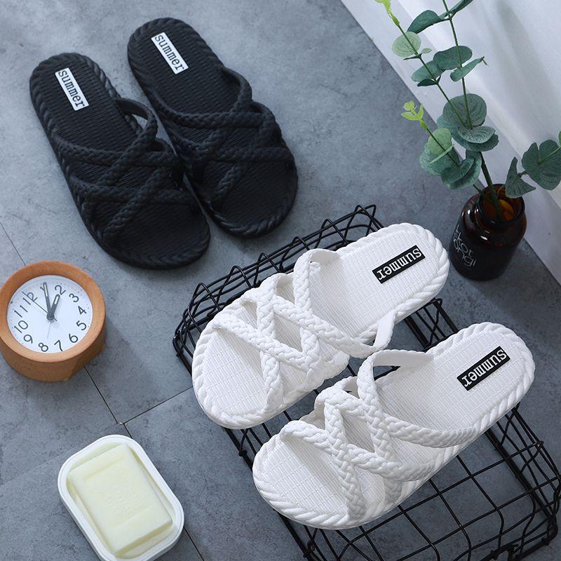 Slippers for Women In Summer Indoor Anti Slip Bathroom Home Shower Home for Couples Slippers for Summer