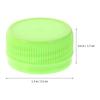 100pcs Plastic Caps Leak-Proof Water Bottle Lids For Diy Making Colored Bottle Covers Handcraft Accessories Kitchen