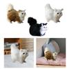 Plush Cat Dolls Desktop Ornaments Party Favor Birthday Gift Educational Toy Model Crafts Soft