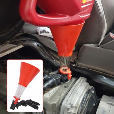 Auto Motoröl Trichter Einstellbar Benzin Spezialtrichter Füllausrüstungssatz Auslaufsicheres Design Kraftstoff Additiv Trichter Werkzeuge
