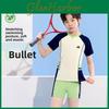 Kinderpool Badebekleidung Jungen Zweiteiler Design Polyester Sport Badehose Für Wasserspiele