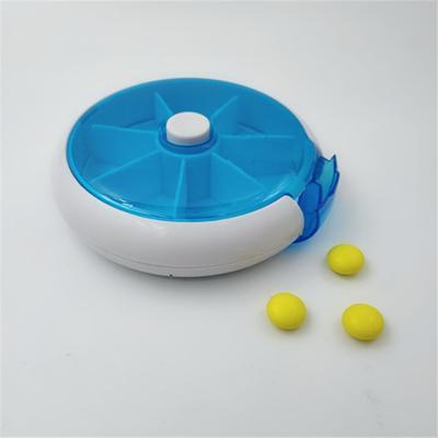 Kreisförmige Rotationspresse, automatisch rotierende Pillendose, 7 Zellen, runde Pillendose