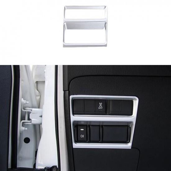 Headlight Switch Control Button Trim For Nissan Armada Y62 17- Matte Silver