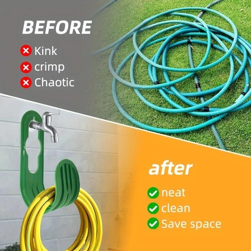 Portable Faucet Hook Garden Tap Hose Organizer Washing Garden Tools Telescopic Water Pipe Hook Home Accessories Storage Racks