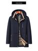 Men's Winter Cotton Padded Jacket for Middle-aged & Elderly - Warm Grandpa Coat