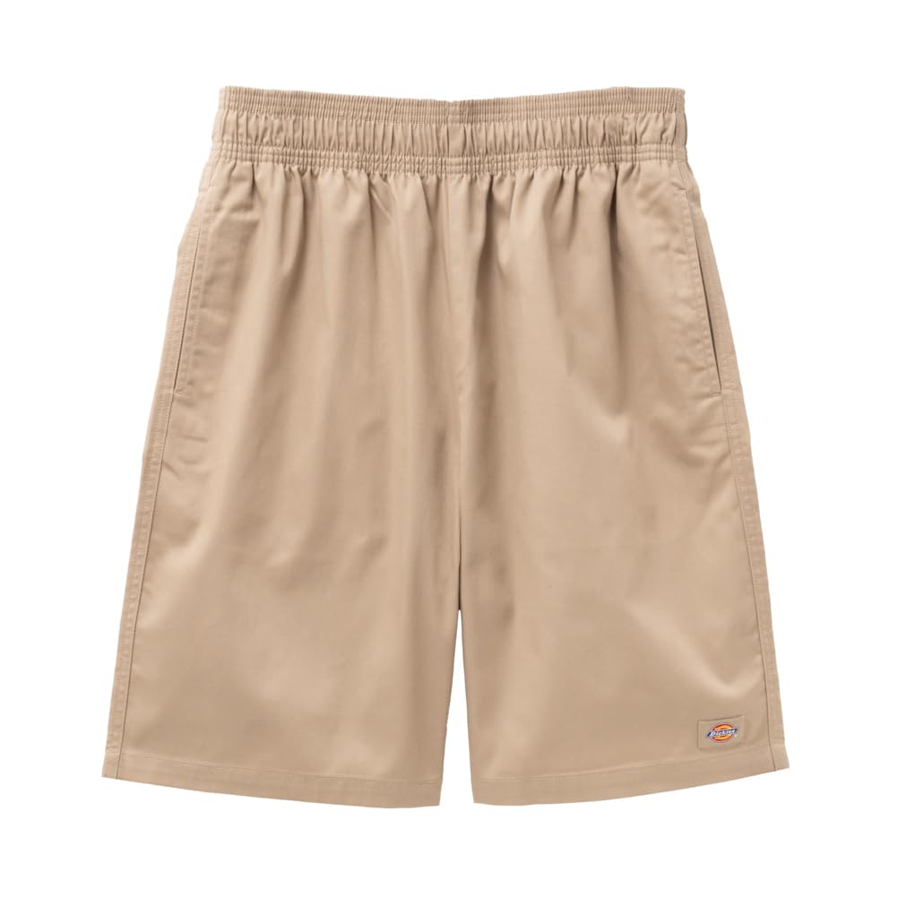 

Dickies Chef Shorts for Elastic Short S Men, Waist, Drawstring, Pants, Bottoms, Beige