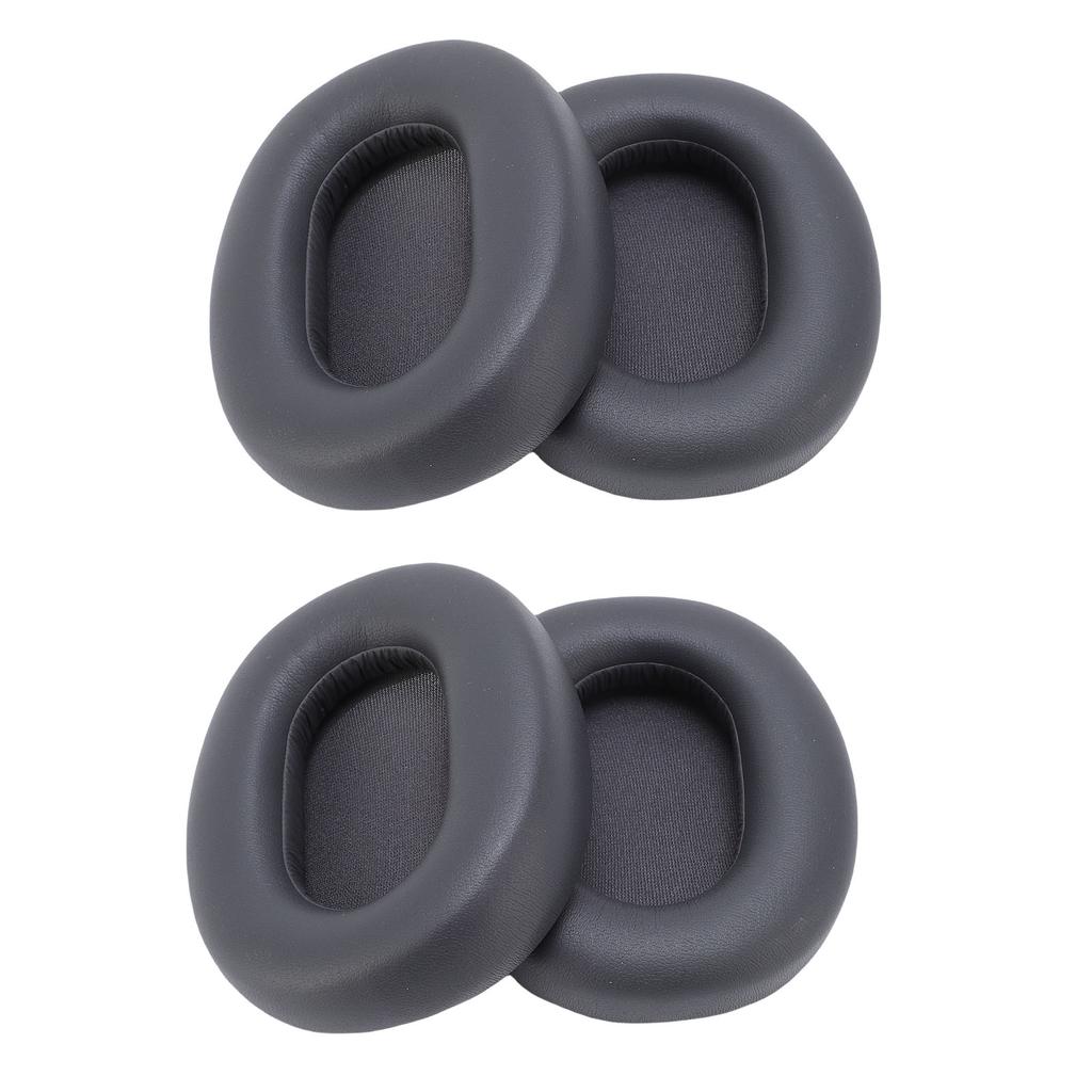 2 Pair Ear Pads Fit for W830NB Headphone Grey Protein Leather Foam Headset Replacement Ear Cushions
