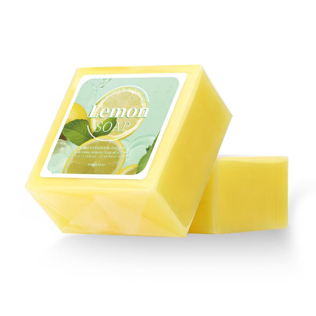 Handmade Turmeric Bamboo Charcoal Soap with Aloe, Papaya, Goat Milk, Sea Salt & Essential Oils