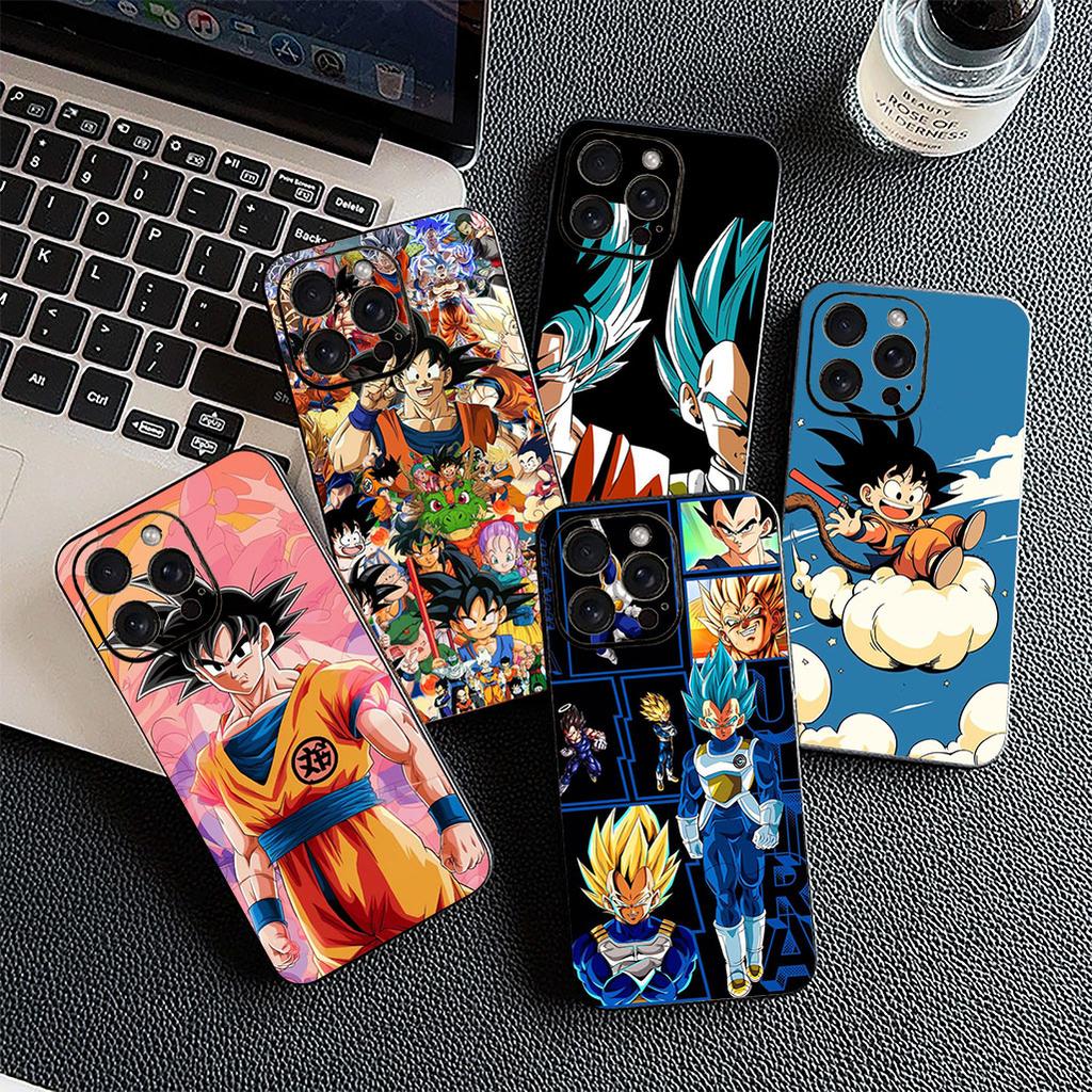 Cover for Samsung Galaxy S25 S24 S23 Fe Ultra Plus S7 Edge A05 A06 A16 A15 A35 Phone Case Super Vegeta Dragons Gokus Balls Z