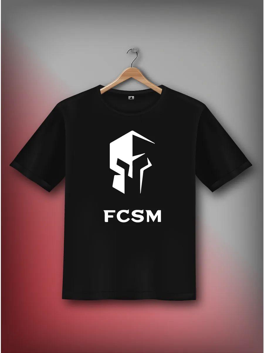 T-shirt with FCSM print L