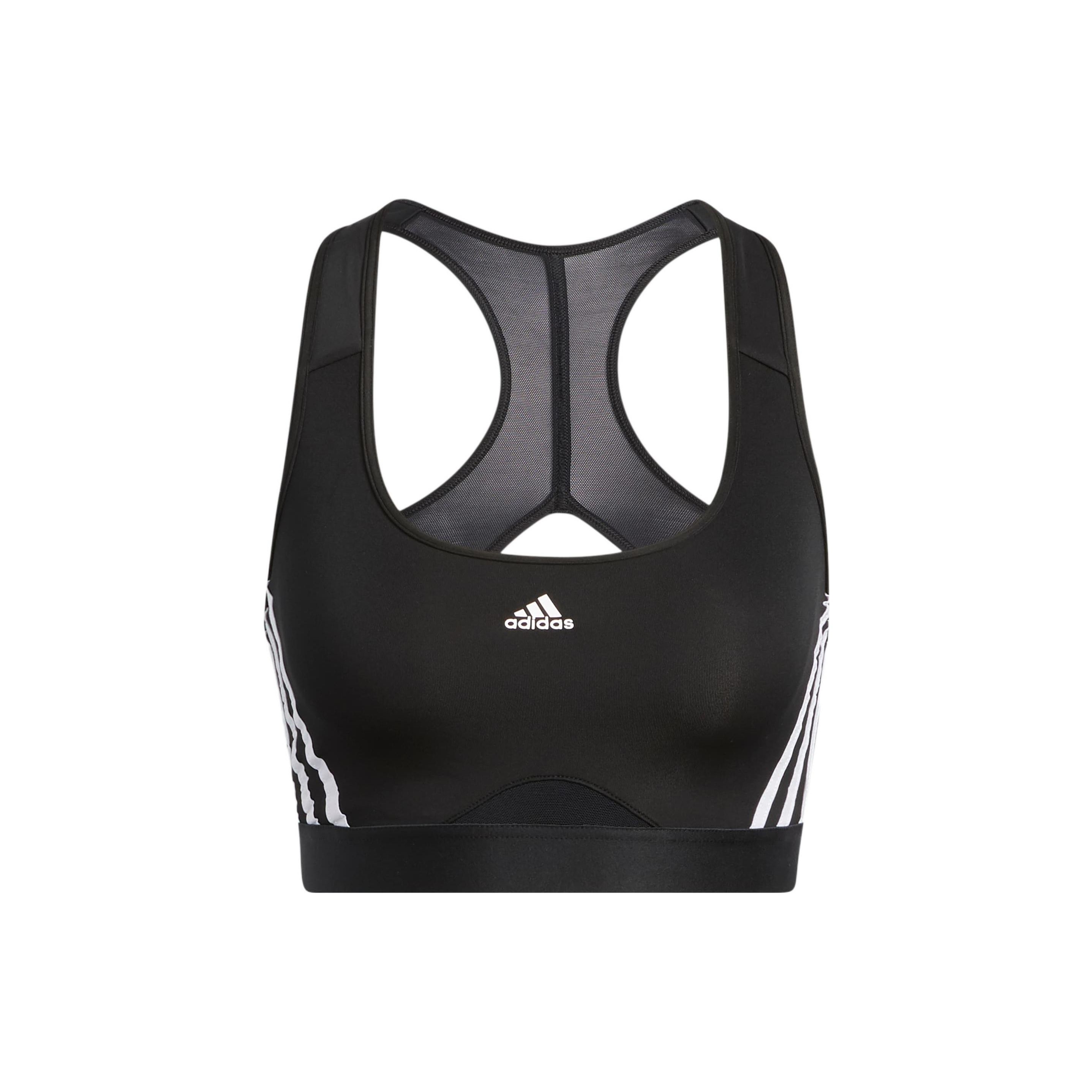 

Adidas Pwr Ms 3S Medium Intensity Comprehensive Training Sports Bra Women Underwear Black HC7889 ASB