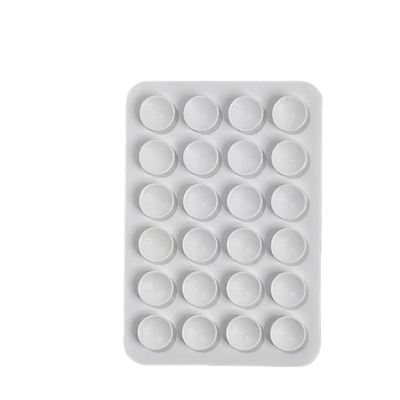 Silicone Suction Cup Mobile Phone Seat Cushion Fixed Non-slip Strong Grip Single-sided Shell Mounting Back Sticker