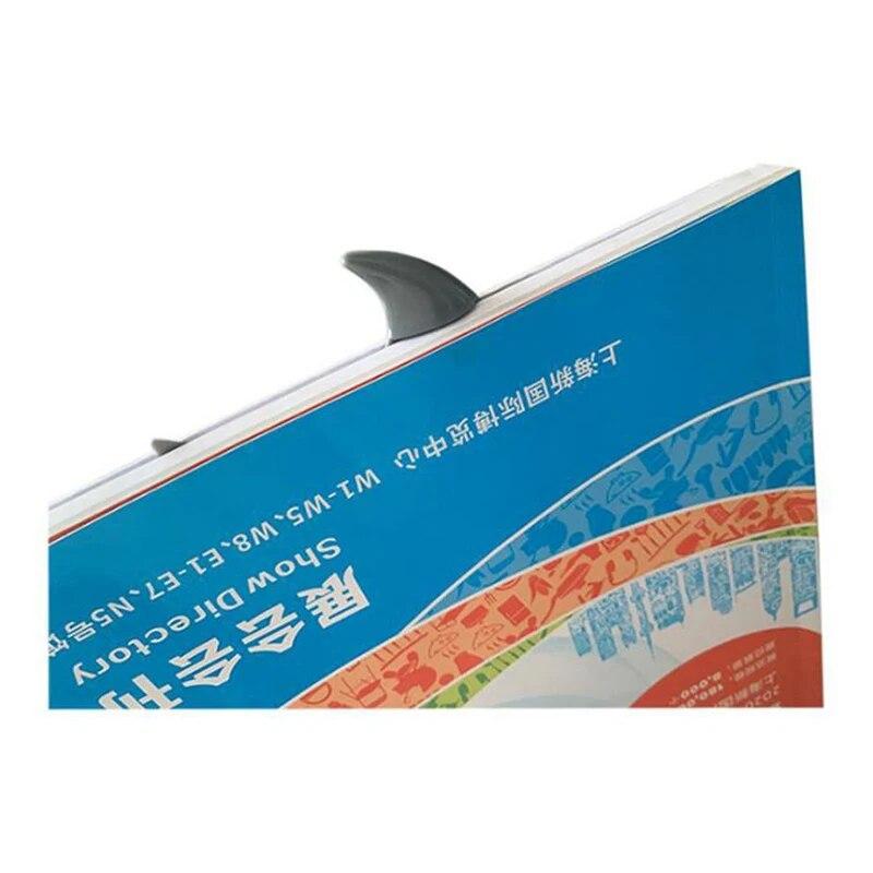Creative Shark Bookmark Plastic Material Marks Book Notepad Novel Sticky Note Reading Item Gift For Kids Children Stationery