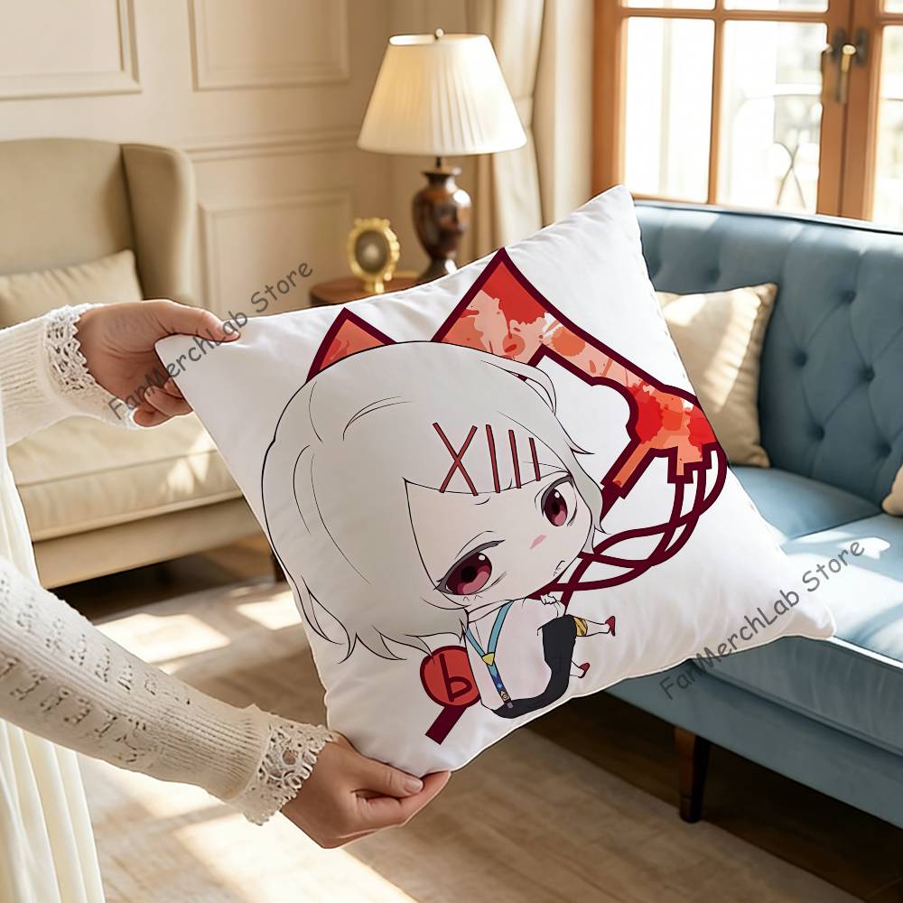 JJuuzou Anime SSuzuyaS Kissen Für Schlafzimmer Auto Café Raum und Wohnzimmer Sofa Dekorative Kissenhülle Hülle